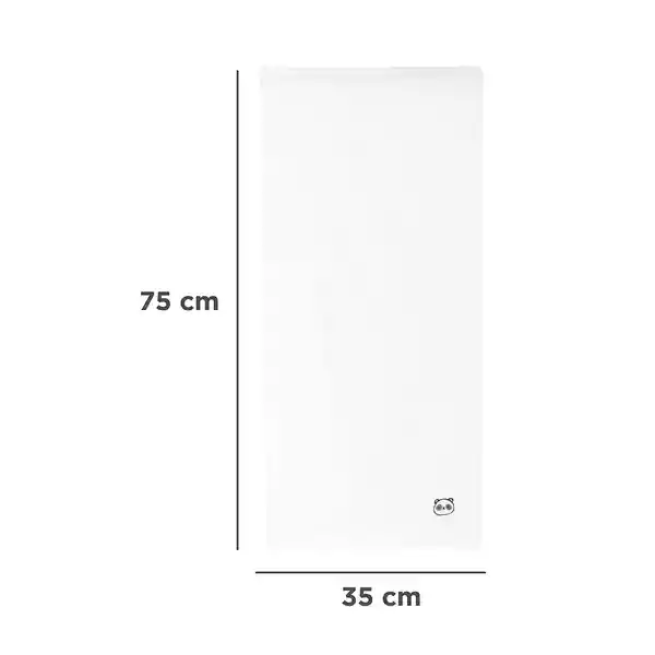 Toalla de Baño Serie Mini Family Tyla Blanco Miniso