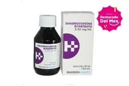 Farmatech Dihidrocodeina Bitartrato (242 mg)
