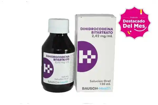 Farmatech Dihidrocodeina Bitartrato (242 mg)