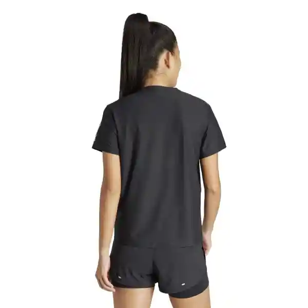 Adidas Camiseta Manga Corta Otr B Tee Correr Mujer Negro T.XL