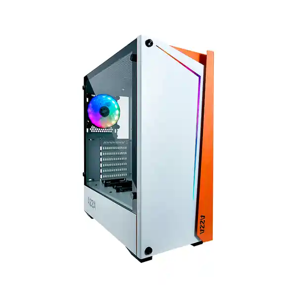 Rgb Azza Caja De Torre Apollo White 1 Fan Csaz-430W-Df2