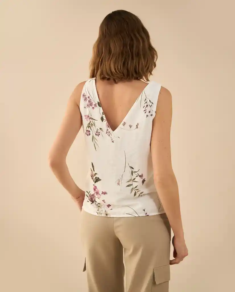 Camisa Blanco 0 Claro Talla M 412G025 Esprit