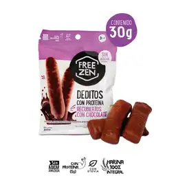 Freezen Dedos con Proteína Cubiertos con Chocolate