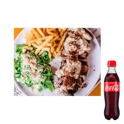 Combo Filet Mignon + Coca-Cola Sabor Original 400 ml