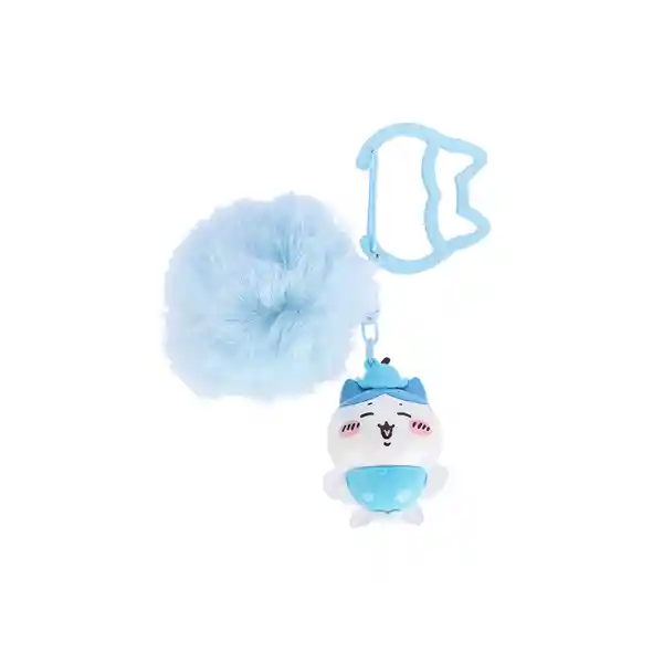 Llavero Hachiware Chiikawa Elf Light Pendant Azul Claro Miniso