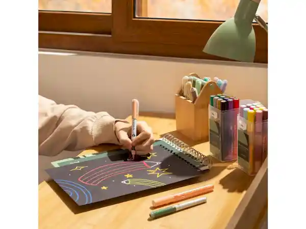 Set Marcadores Acrilico Metalizados Casaideas