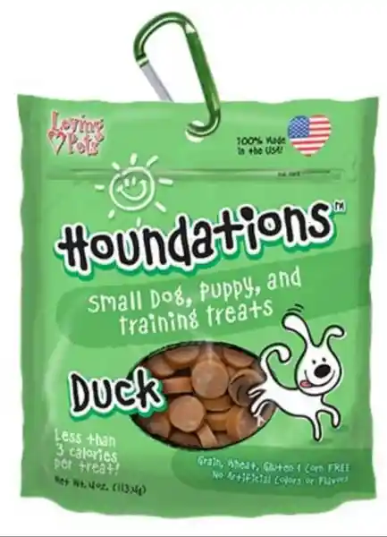 Houndations Snack Para Perro Duck 4 Oz