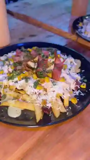 Salchipapa Especial