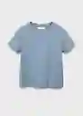 Camiseta Sport Azul Talla 12 Niñas Mango