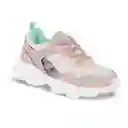 Los Gomosos Tenis Gorod Mujer y Niña Rosa Blanco Talla 32