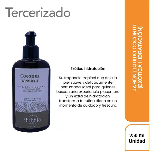 Subbla Jabón Líquido Coconut