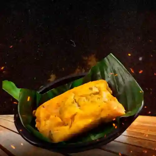 Tamal de Masa con Pollo