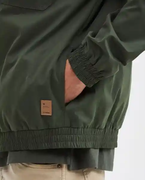 Chaqueta Windbreaker Verde Selvoso Ultraoscuro XL Chevignon