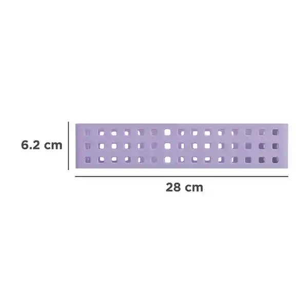 Organizador Plástico Apilable Serie Púrpura Miniso