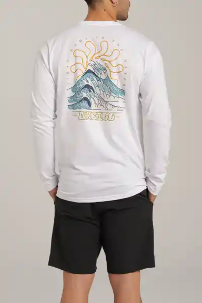 Camiseta Standard Fit Wind Swell Hombre Talla XL Oneill