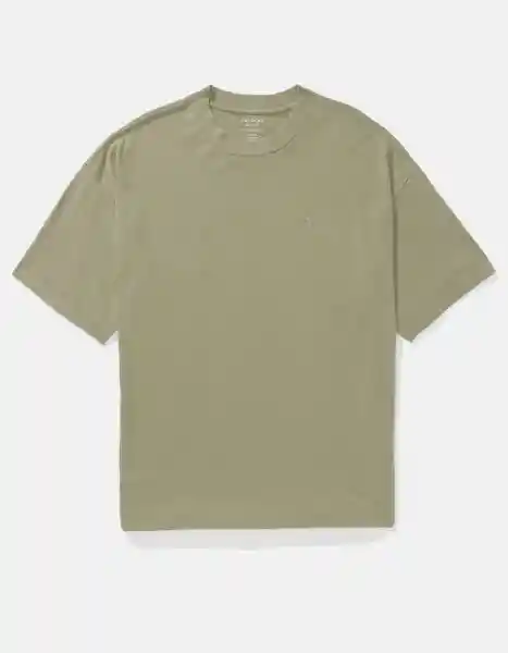 Camiseta Hombre Verde Talla Medium 3664306 American Eagle