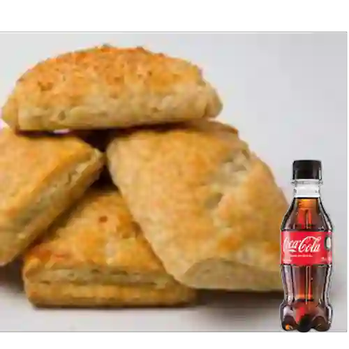 Combo Pastel de Jamón&Queso +Cocacola Orig 250ML