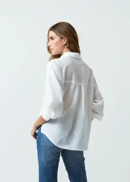 Camisa Mujer Crudo Puro Claro Talla S Naf Naf