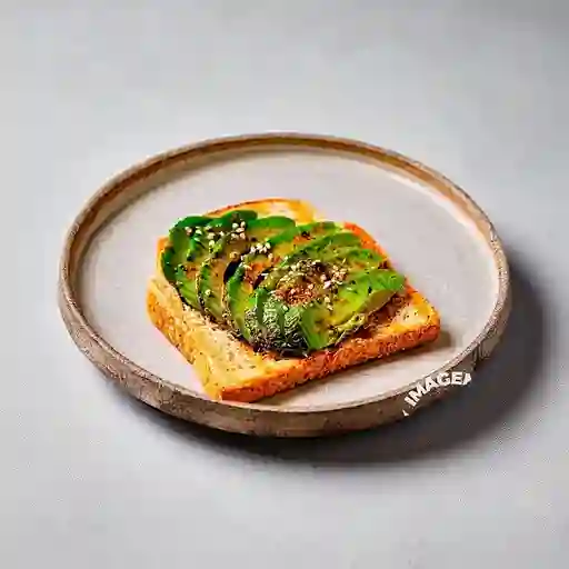 Tostada de Aguacate