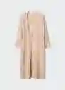 Cárdigan Port Camel Talla M Mujer Mango