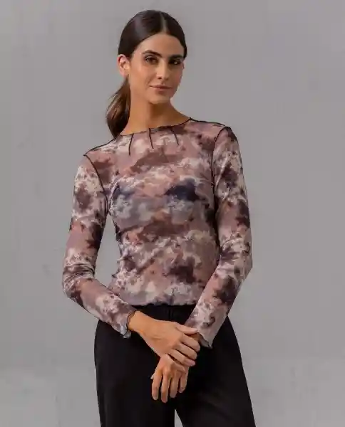 Camiseta Mujer Morado Valeriana Medio Talla XS 35152 Rifle