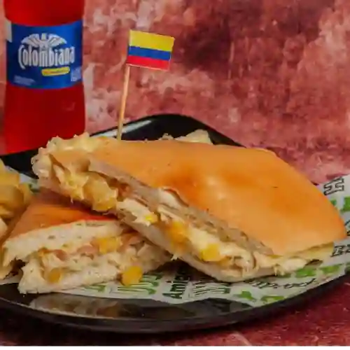 Sándwich Pollo Hawaiano