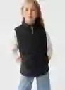 Chaleco Lightv5 Negro Talla 12 Niña Mango