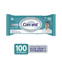 Content Toallas Húmedas con Vitamina E 