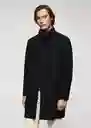 Abrigo Metro Navy Talla L Hombre Mango