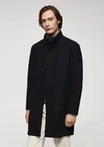Abrigo Metro Navy Talla L Hombre Mango