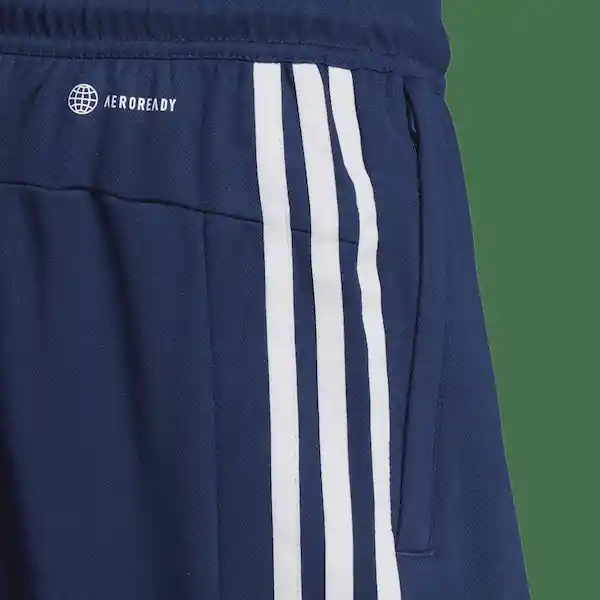 Adidas Pantaloneta Tr-Es Piq 3Sho de Hombre Azul Talla S