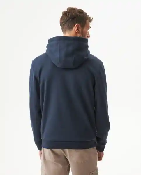 Buzo Hoodie C57 Azul Medianoche Ultraoscuro Talla XL Chevignon