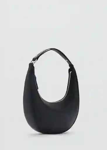 Bolso M Moon Negro Mujer Mango