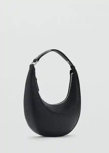 Bolso M Moon Negro Mujer Mango