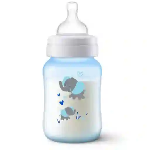 Avent Tetero Anticólico Deco Azul np 9 Oz