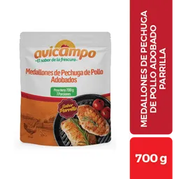 Avicampo Medallón de Pechuga Adobados Parrilla