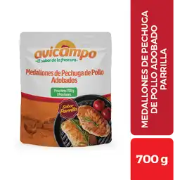Avicampo Medallón de Pechuga Adobados Parrilla