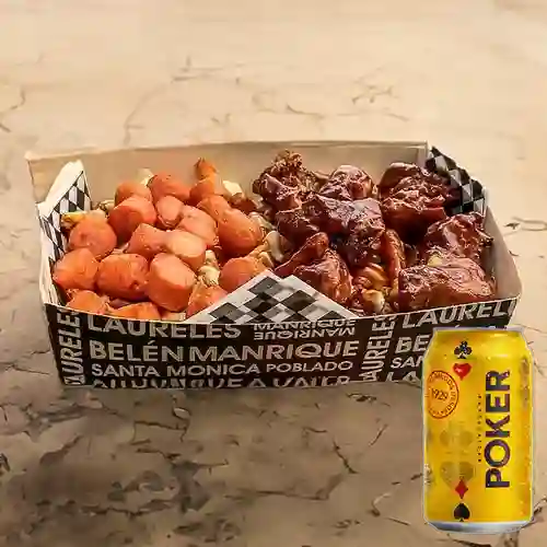 Combo Robledo + Cerveza Poker Lta 330ml