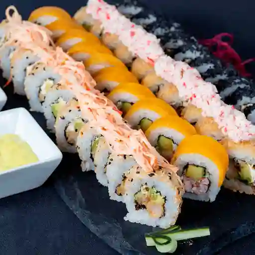 10 Sabores 50 Piezas Sushi