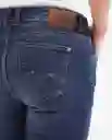 Jean Rusty Femenino Azul Clásico Oscuro Talla 5 Chevignon