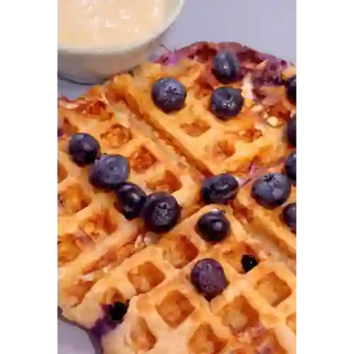 Waffle Arándanos