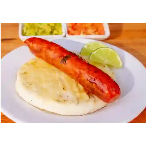 Arepa con Chorizo