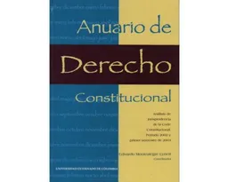 Anuario de Derecho Constitucional. Análisis de Jurisprudencia