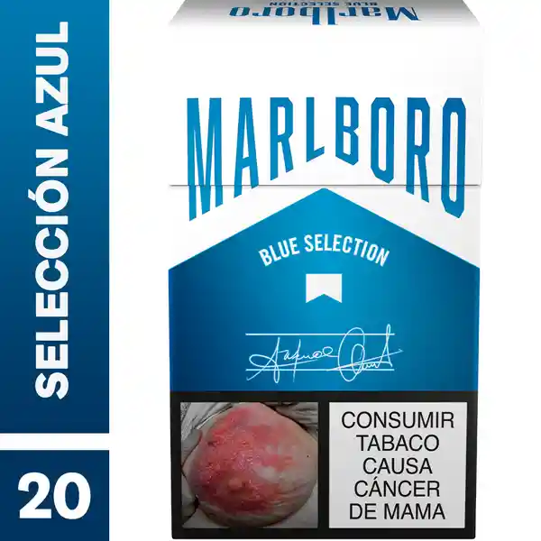 Marlboro selección Azul x 20 Cigarrillos