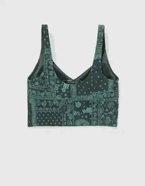 Top Aerie Verde Talla: LARGE 1240735 American Eagle