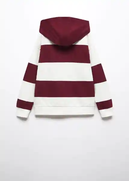 Sudadera Academy Burdeos Talla 06 Niños Mango