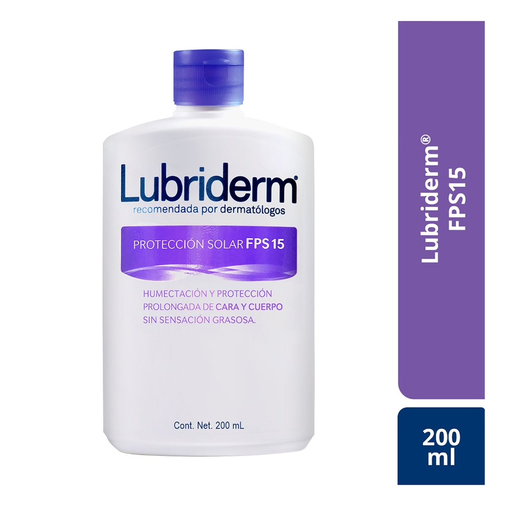 Lubriderm Crema Corporal con Protección Solar FPS15 200 ml