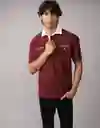 Polo Hombre Vinotinto Talla X-Large 4608902 American Eagle