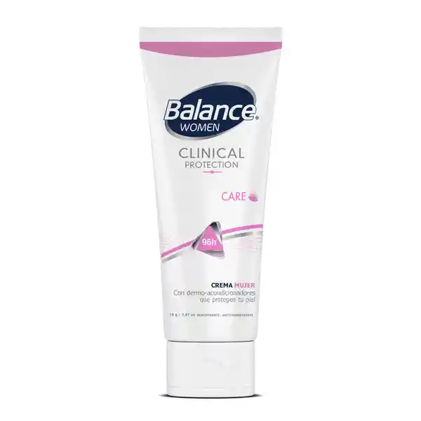 Balance Desodorante Crema Clinical Care Mujer