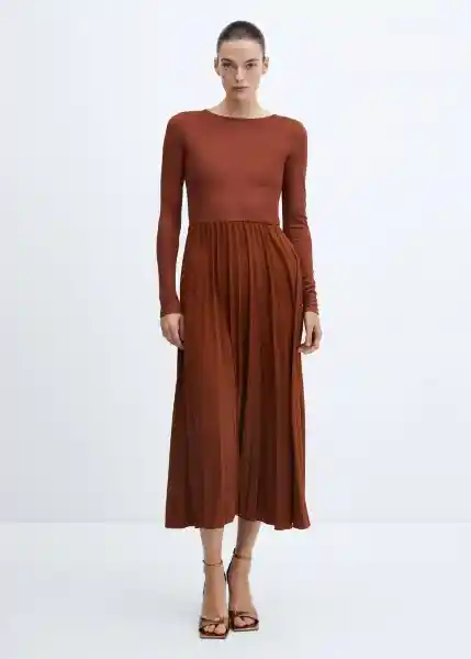 Vestido Caldera-A Caldero Talla L Mujer Mango